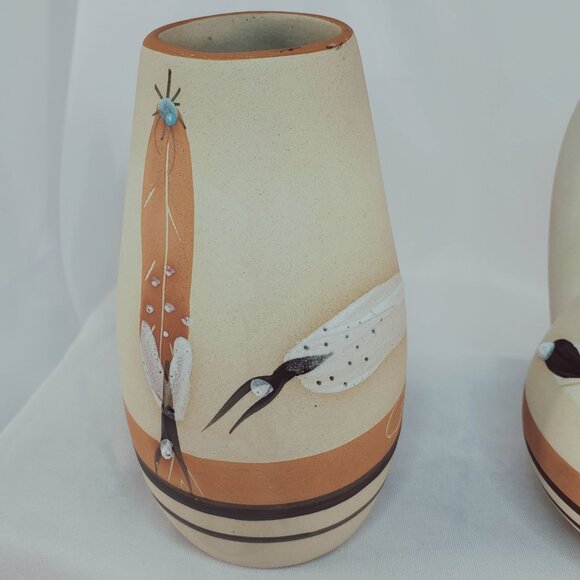 Betty Selby Native American Southwestern Handcrafted Pottery Vase Pitcher - Picture 13 of 15